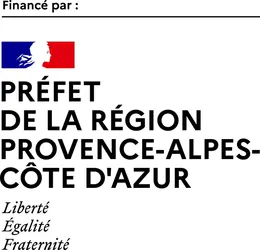Financé par : Préfet de la région Provence-Alpes-Côte d'Azur. Liberté, Égalité, Fraternité.